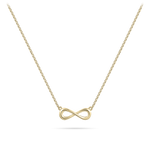 Infinity Necklace Silver Gold Plated Gisser Jewels-1