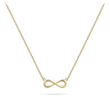 Infinity Necklace Silver Gold Plated Gisser Jewels-1
