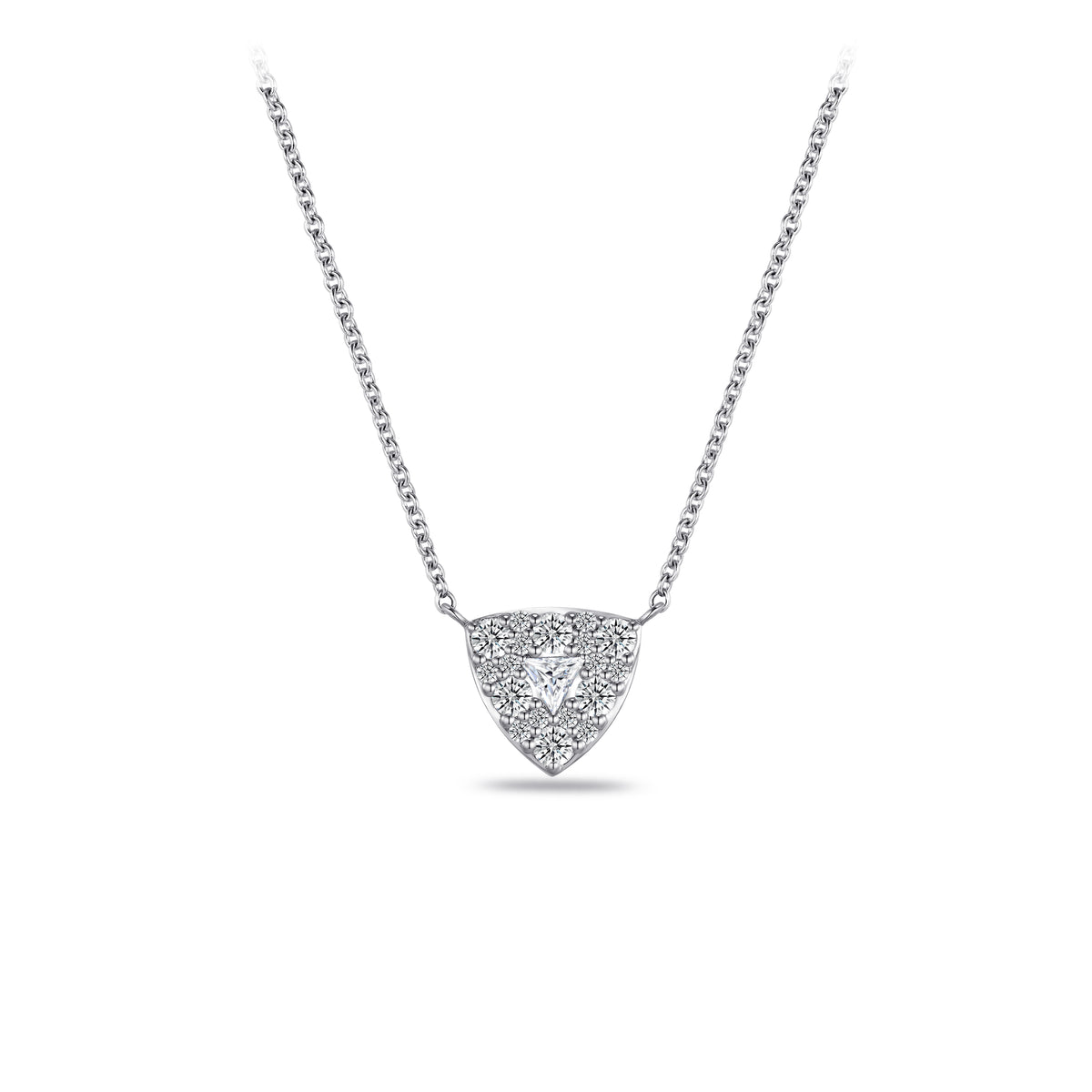 Triangle Necklace | Sterling Silver | Gisser Jewels