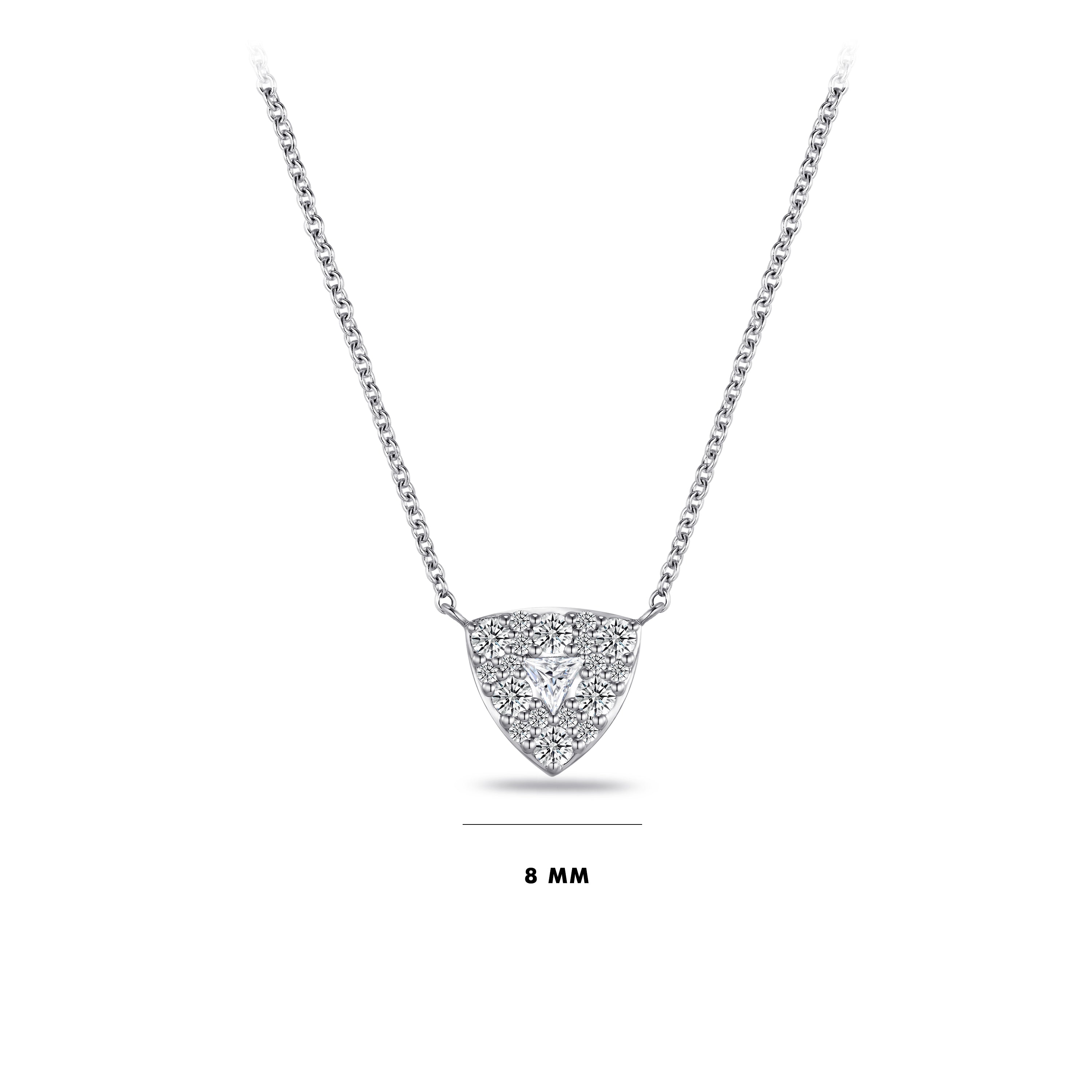 Triangle Necklace | Sterling Silver | Gisser Jewels