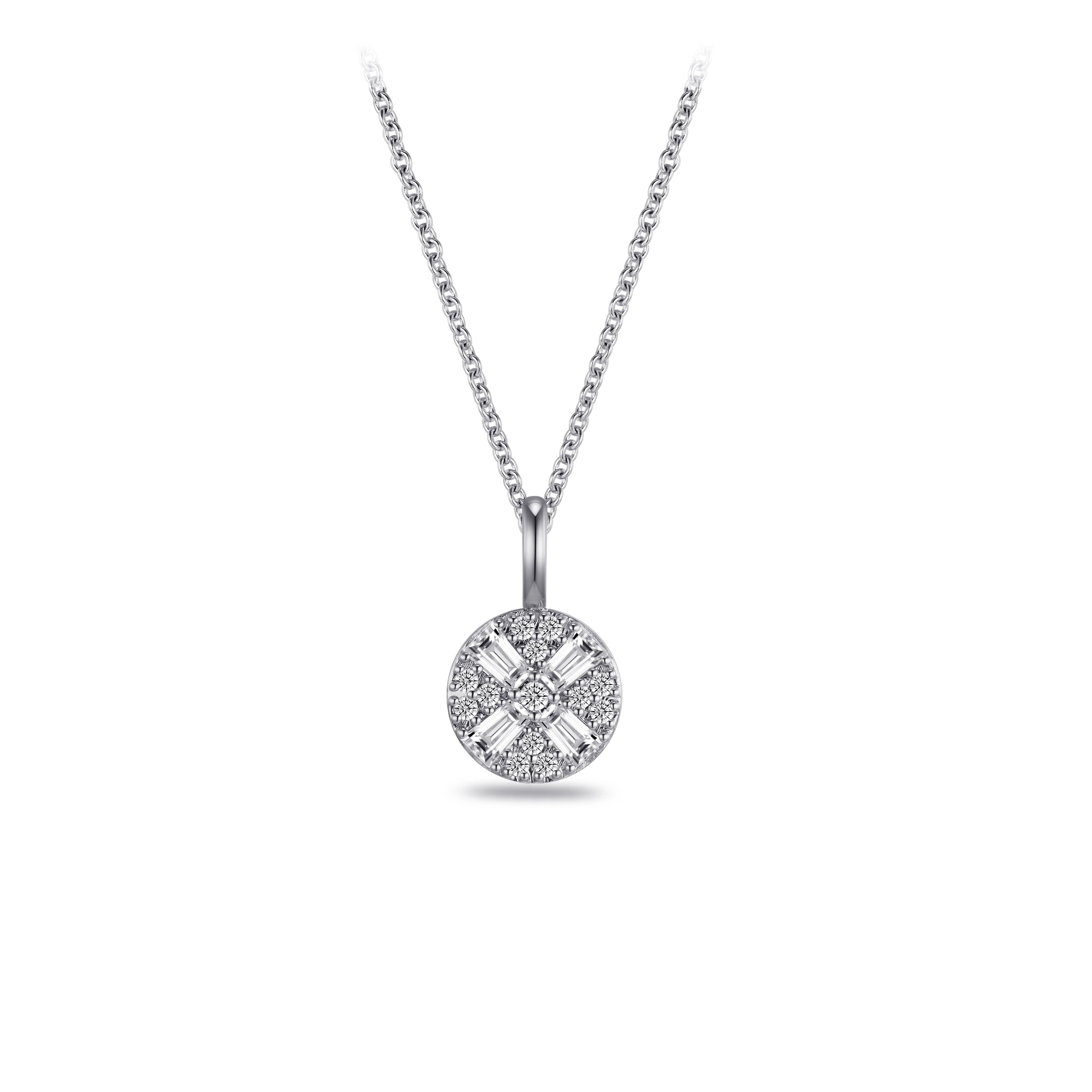 Cross Round Necklace