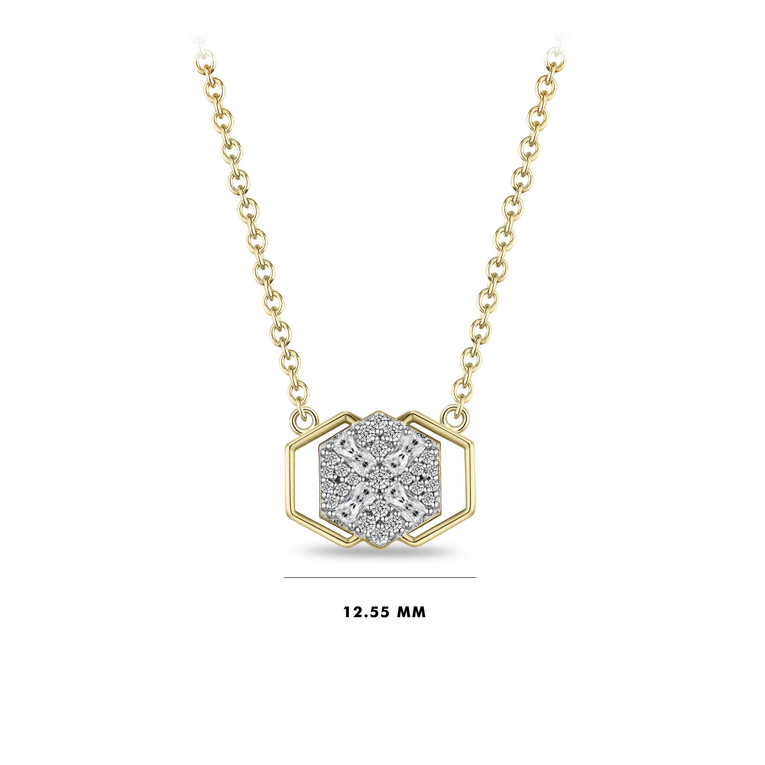 Signature Necklace | Gold Plated Silver | Gisser Jewels