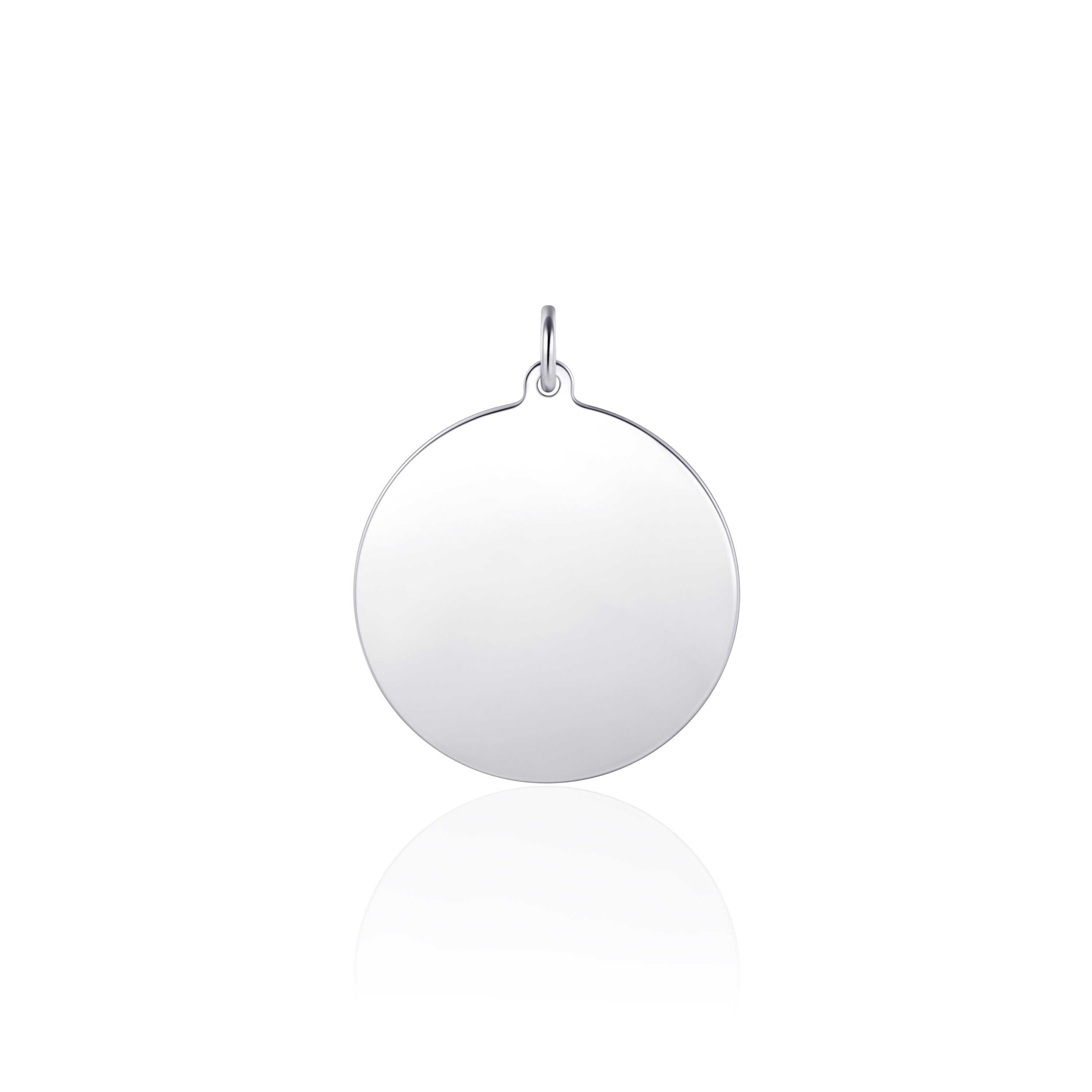 Ronde graveerbare hanger