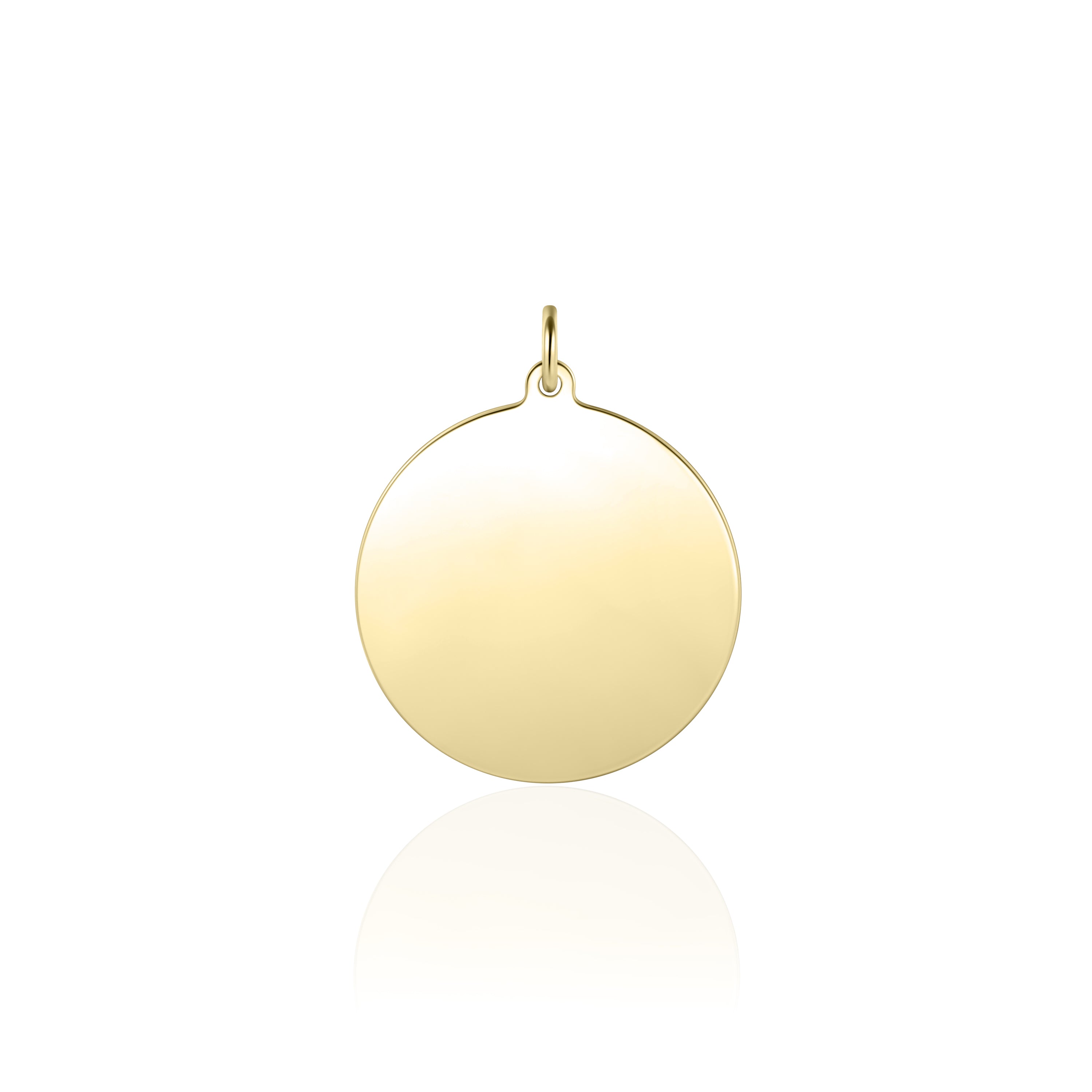 Ronde graveerbare hanger