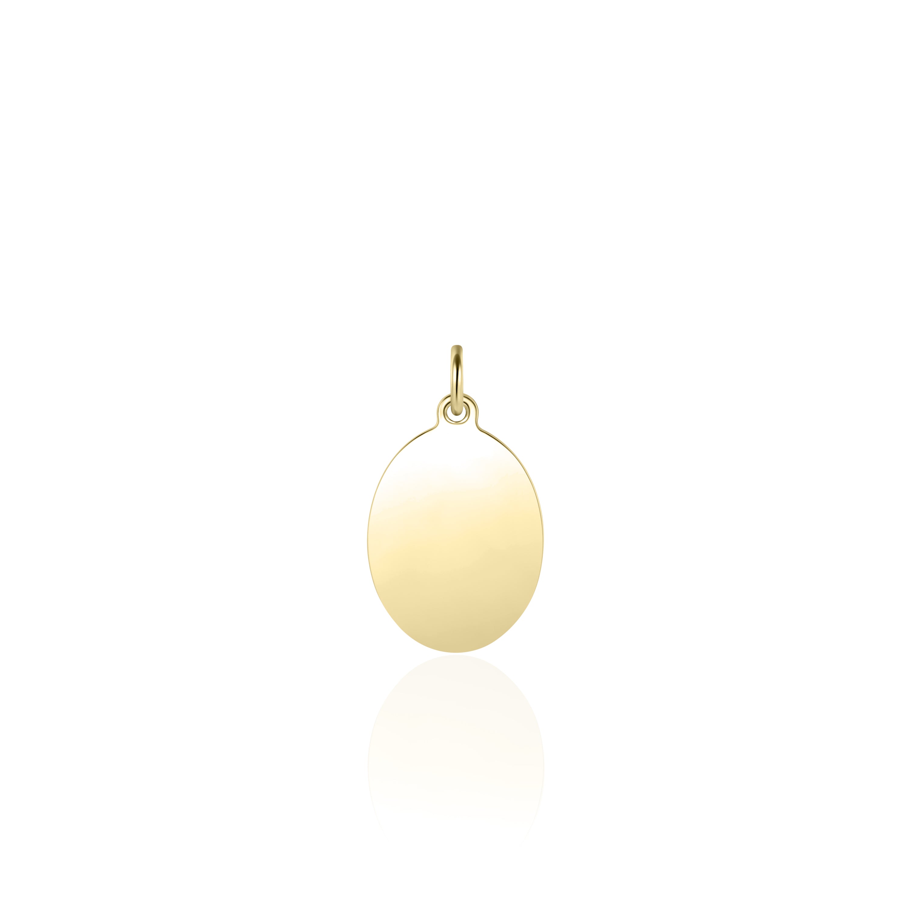 Graveerbare mini ovale hanger