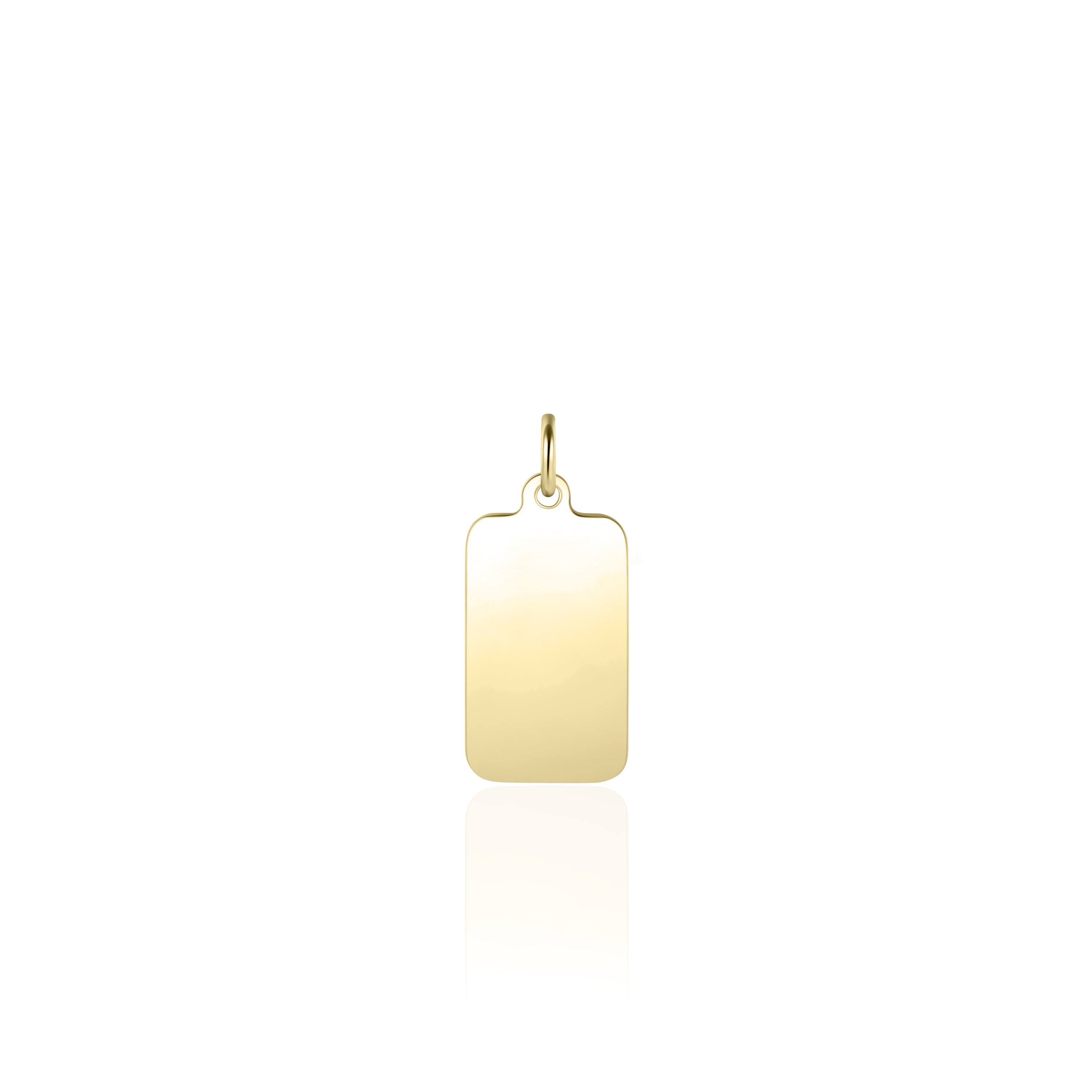 Engravable Mini Tag Pendant