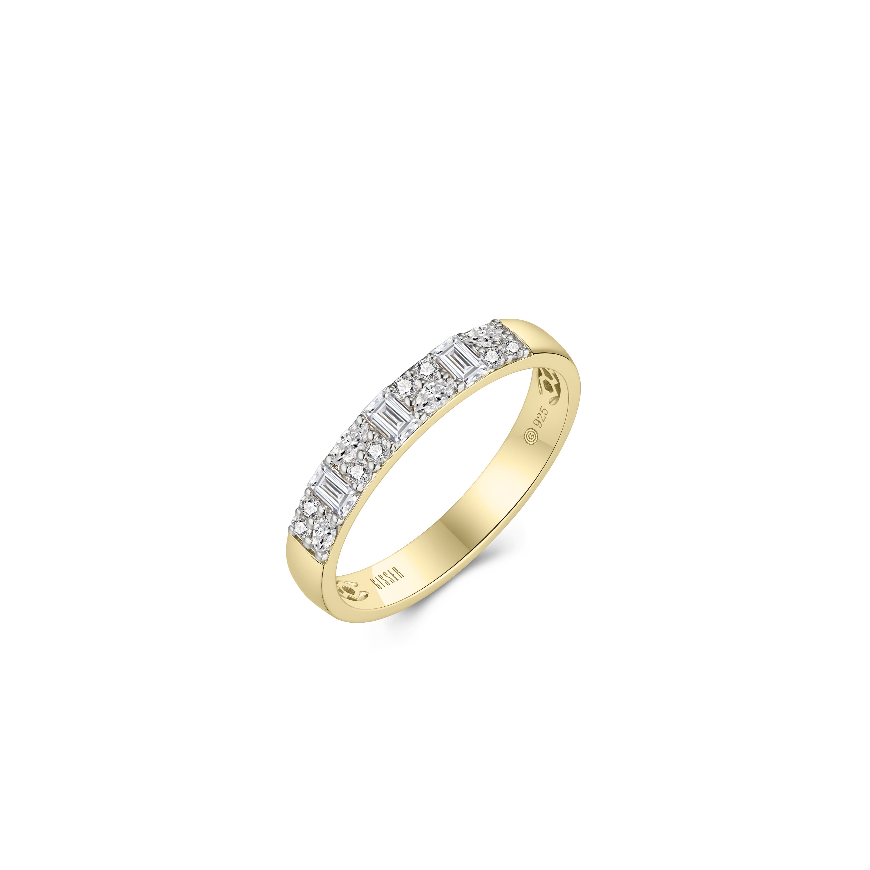 Gold Plated Glimmering Ring