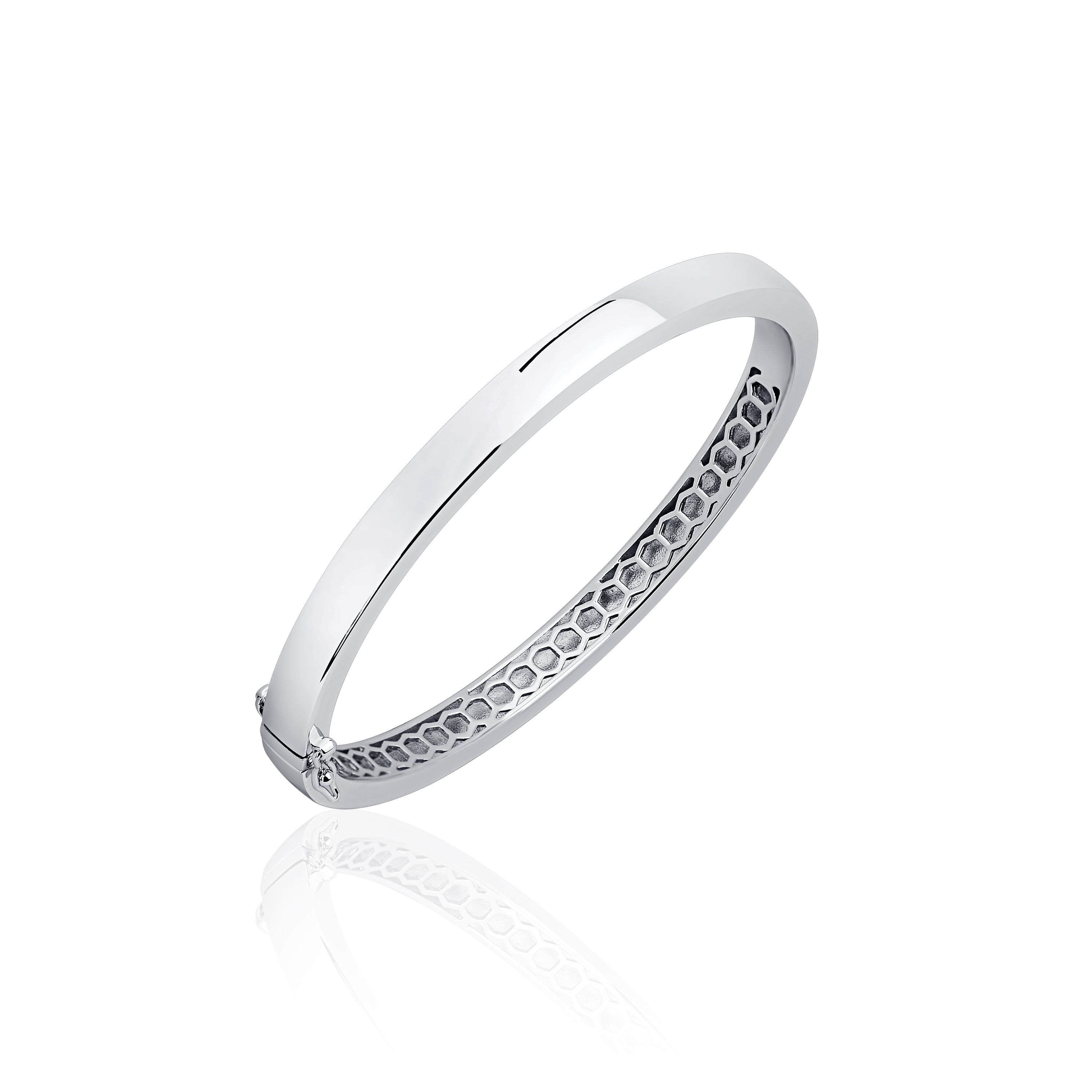 Bold Silver Bangle Gisser Jewels