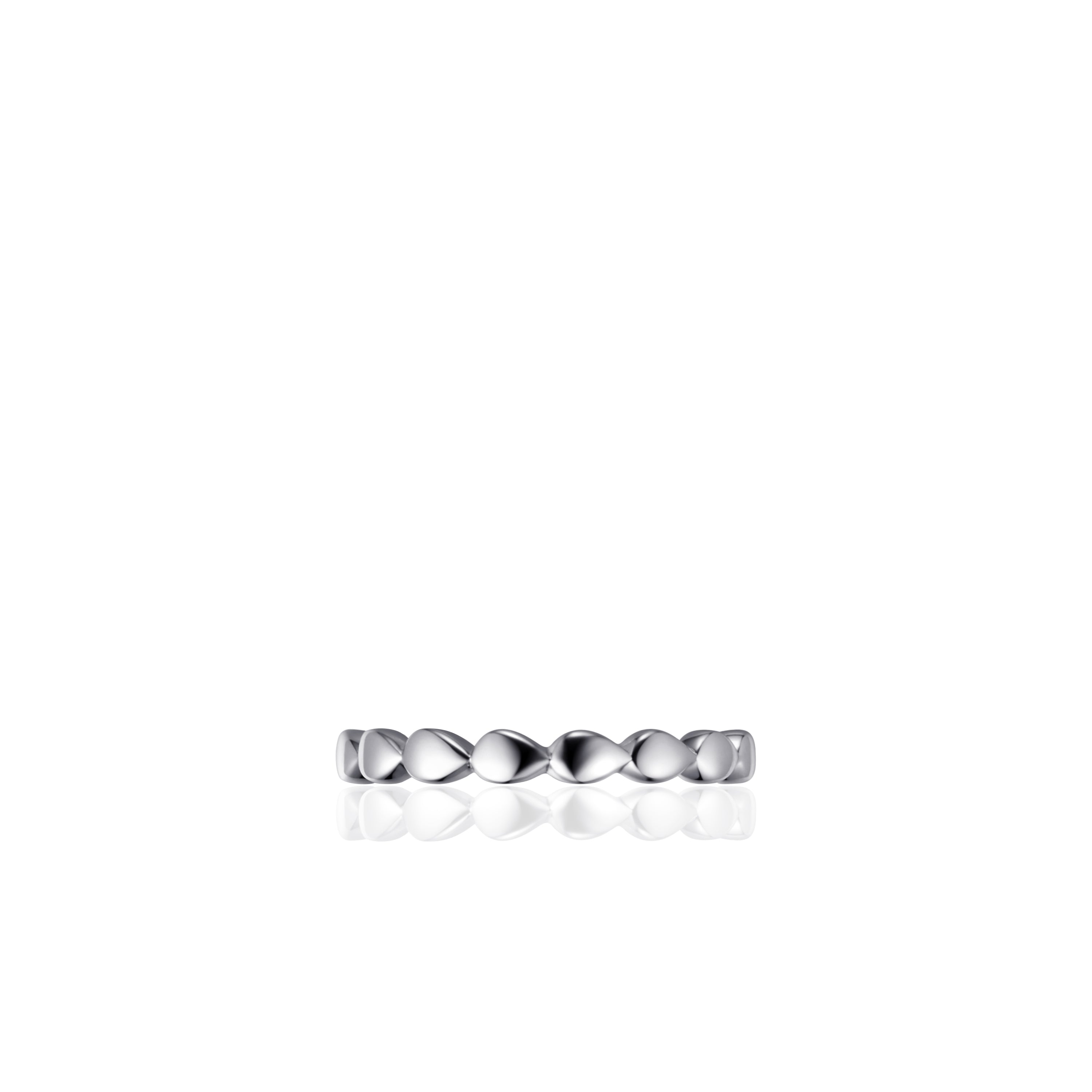 Stackable Silver Drop Ring Gisser Jewels