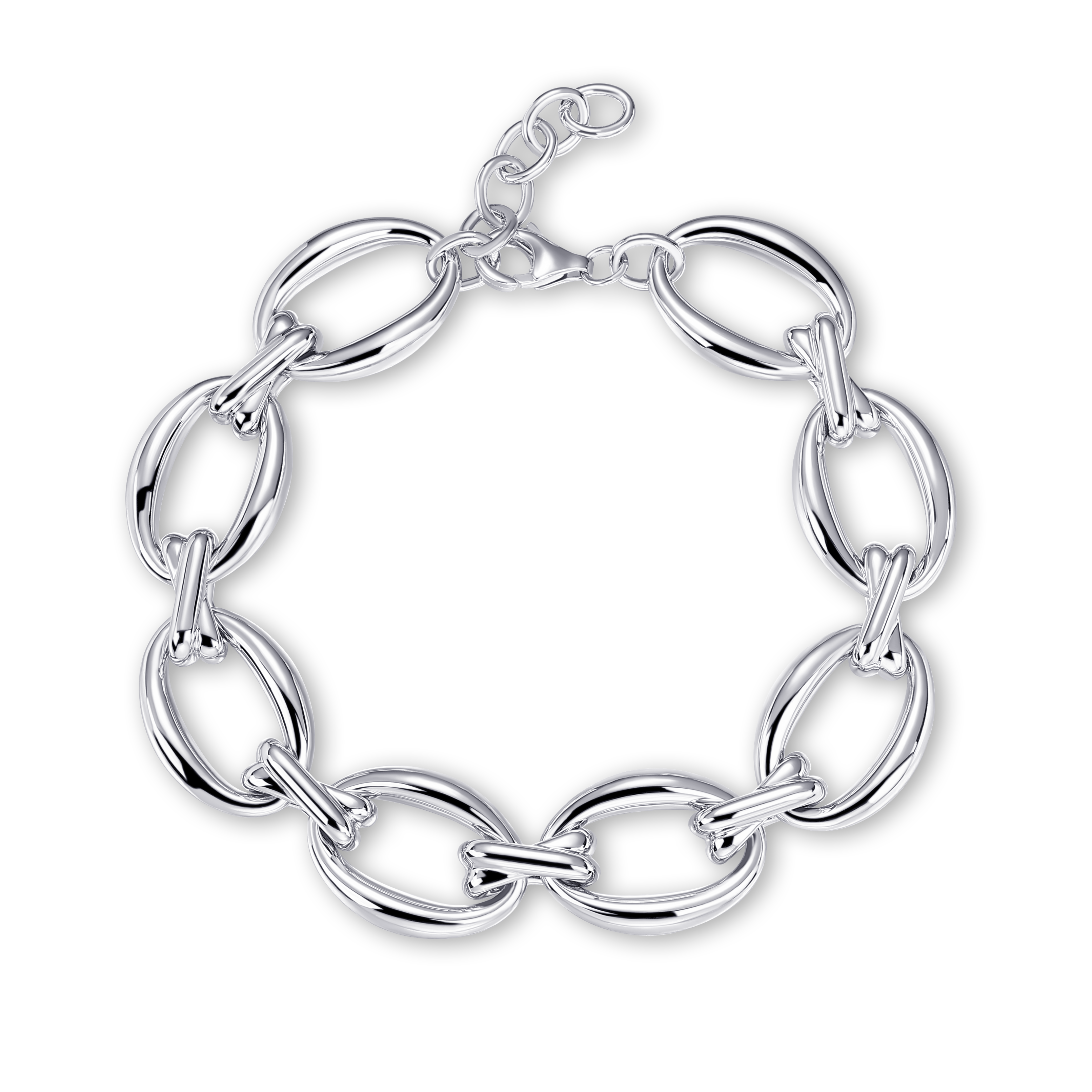 Gisser Jewels Chain Bracelet Silver
