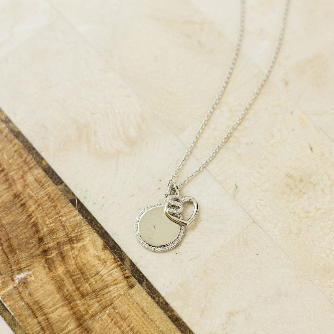 Engravable Coin Pendant | Sterling Silver | Gisser Jewels-3