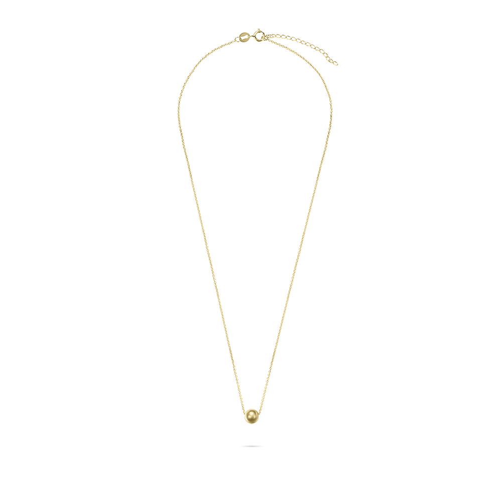 Gisser Jewels 14k Gold Plated Bead Necklace