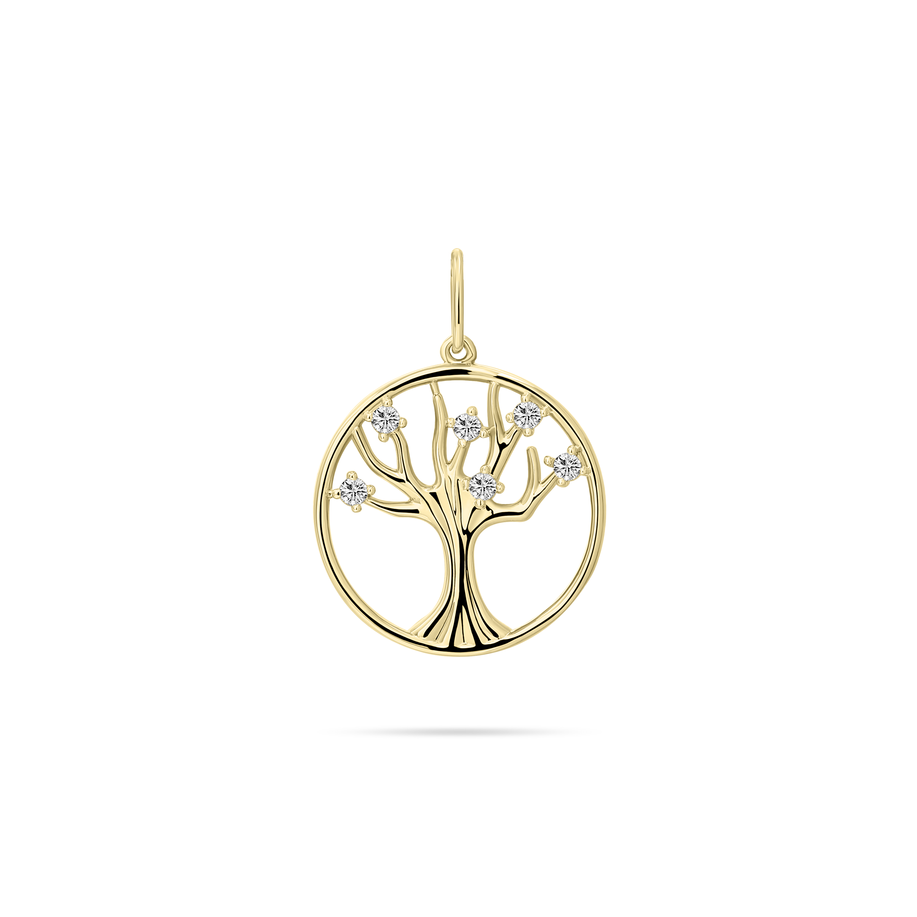 Gisser Jewels 4k Gold Plated Tree of Life Pendant