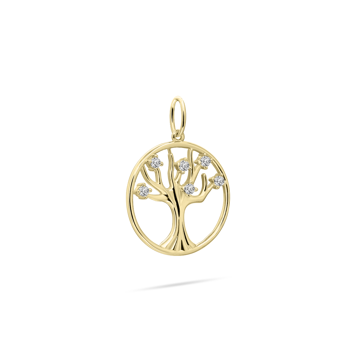 Gisser Jewels 4k Gold Plated Tree of Life Pendant