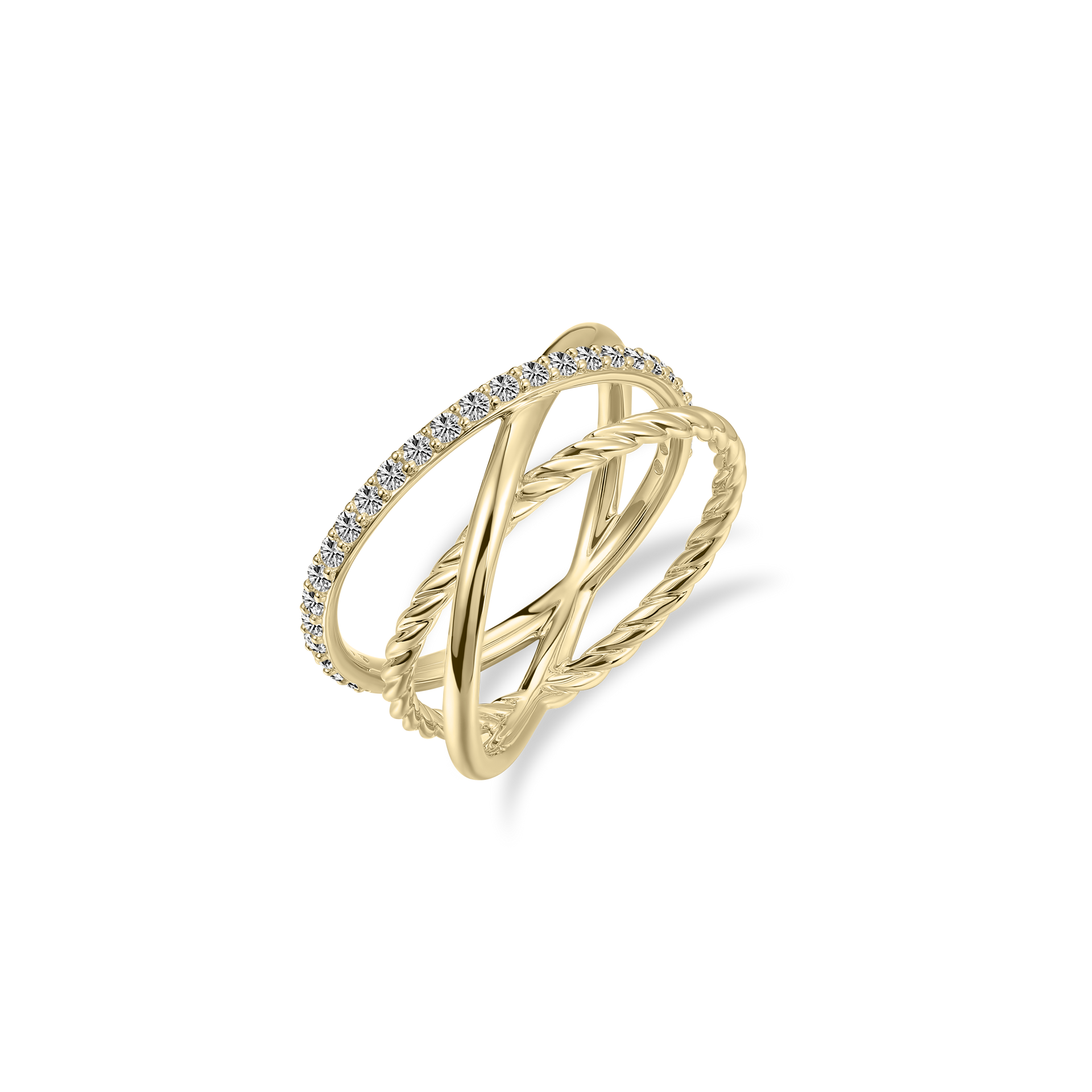 アクセサリー A&G Triple Cross Ring Yahoo!オークション -「エーアンドジー」(指輪) (A＆G)の落札