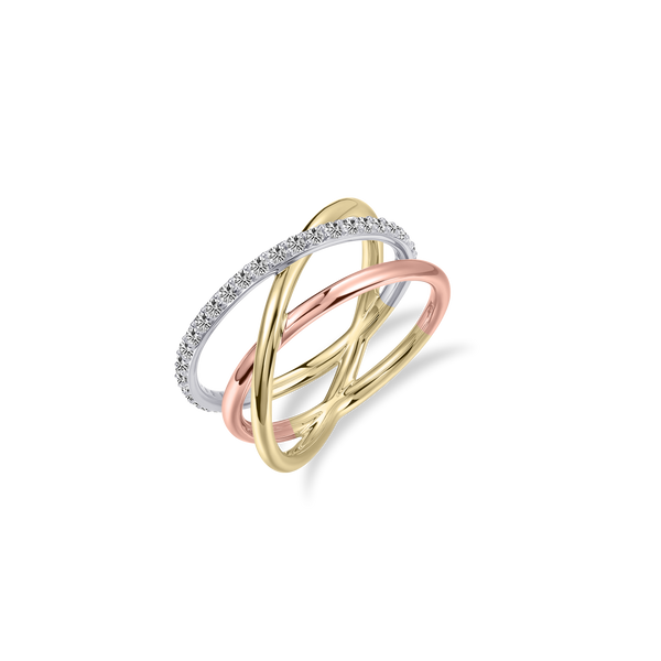 OX JEWELRY Three Color Triple RingSet19号 OX JEWELRY Three Color Triple Ring Set(small) |